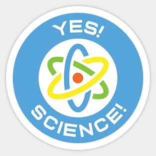 Yes! Science! Sticker